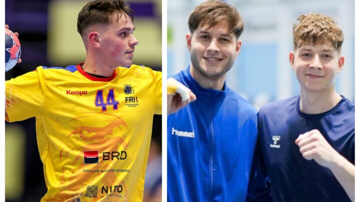 Sucevenii Stanciuc, Grigore și Radu au marcat pentru reprezentativa de handbal seniori a României în disputa cu Turcia