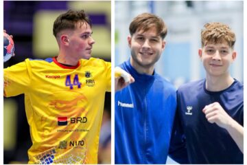 Sucevenii Stanciuc, Grigore și Radu au marcat pentru reprezentativa de handbal seniori a României în disputa cu Turcia