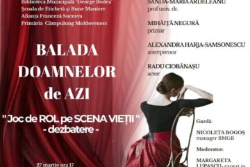 „Balada doamnelor de azi”, eveniment organizat la Biblioteca Municipală Câmpulung Moldovenesc