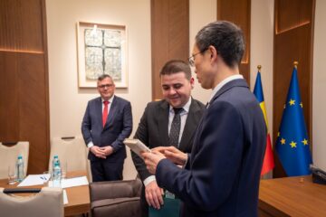 Președintele CJ Suceava, Gheorghe Șoldan, întrevedere cu ambasadorul Chinei în România