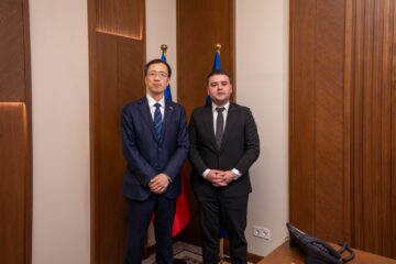 Președintele CJ Suceava, Gheorghe Șoldan, întrevedere cu ambasadorul Chinei în România