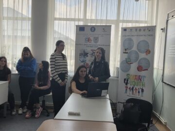 „Tous ensemble pour fêter la francophonie” pentru elevii Liceului Tehnologic “Oltea Doamna” Dolhasca