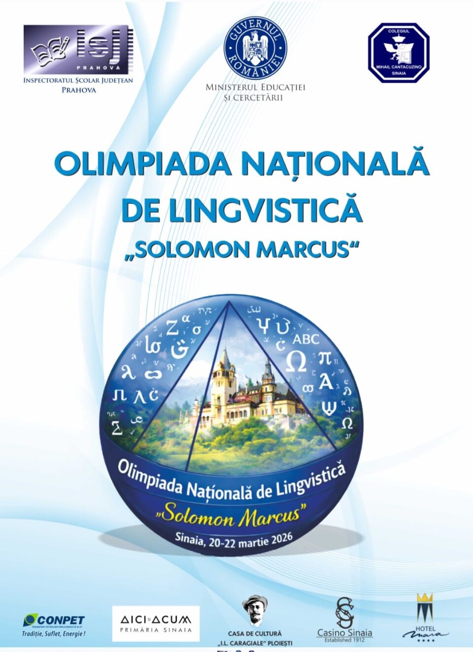 Șapte elevi din județ merg la Olimpiada națională de lingvistică „Solomon Marcus”