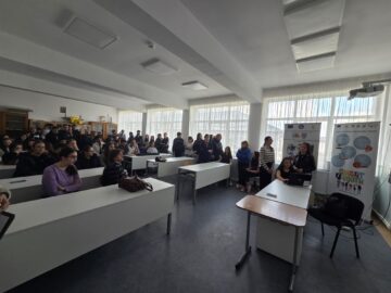 „Tous ensemble pour fêter la francophonie” pentru elevii Liceului Tehnologic “Oltea Doamna” Dolhasca