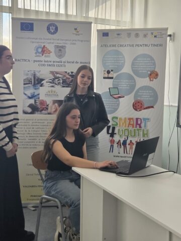 „Tous ensemble pour fêter la francophonie” pentru elevii Liceului Tehnologic “Oltea Doamna” Dolhasca