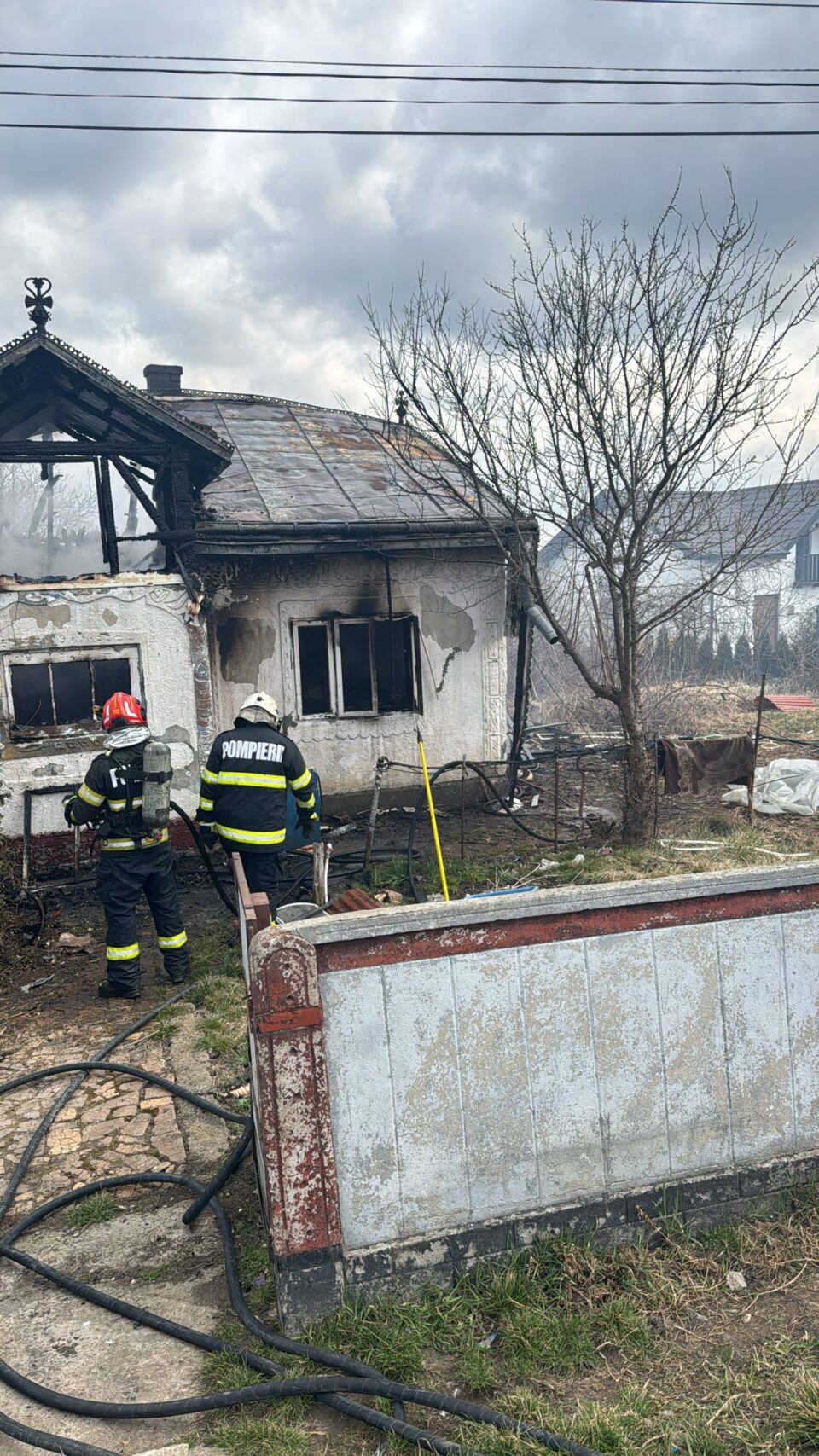 Incendiu la casa primului primar post-revoluție de la Moara