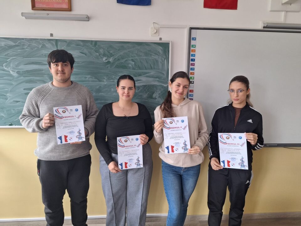 Francophonie – Voyage au cœur des mots: o săptămână dedicată limbii și culturii franceze la Liceul Teoretic „Iorgu Vârnav Liteanu” din Liteni
