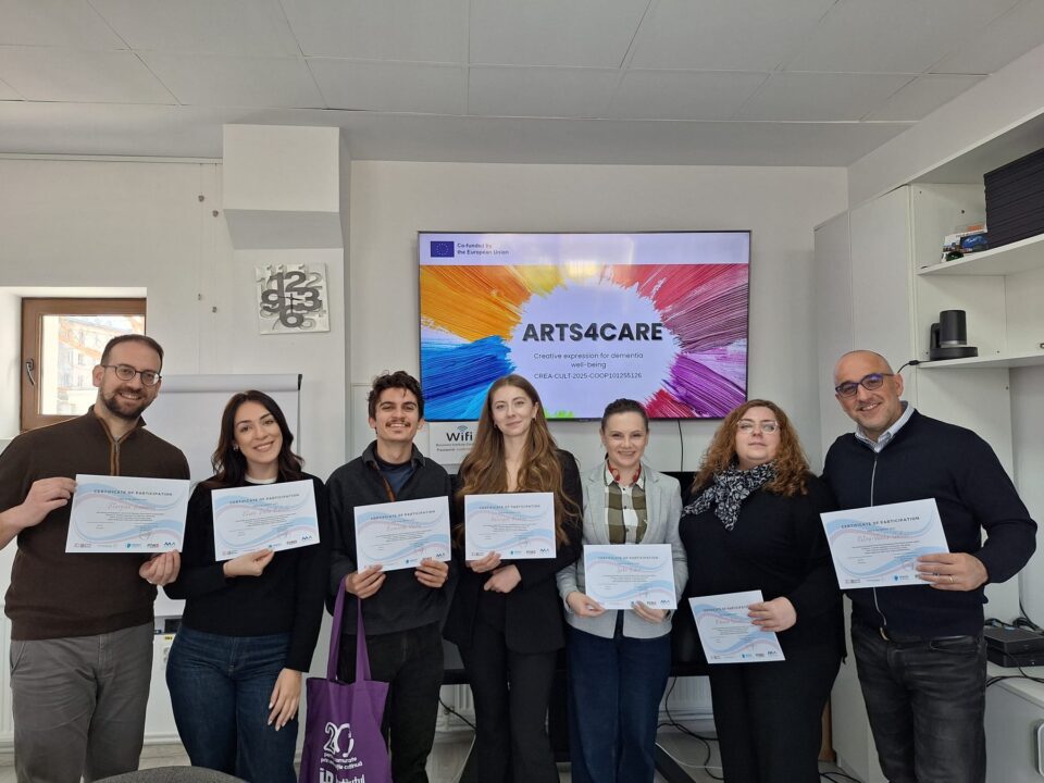 Arts4Care, parteneriat european pentru inovare în îngrijirea persoanelor cu demență