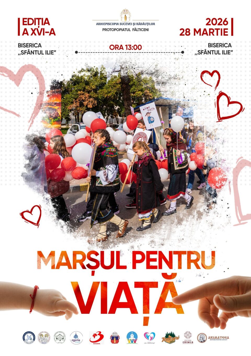 „Marșul pentru viață”, sâmbătă, la Fălticeni