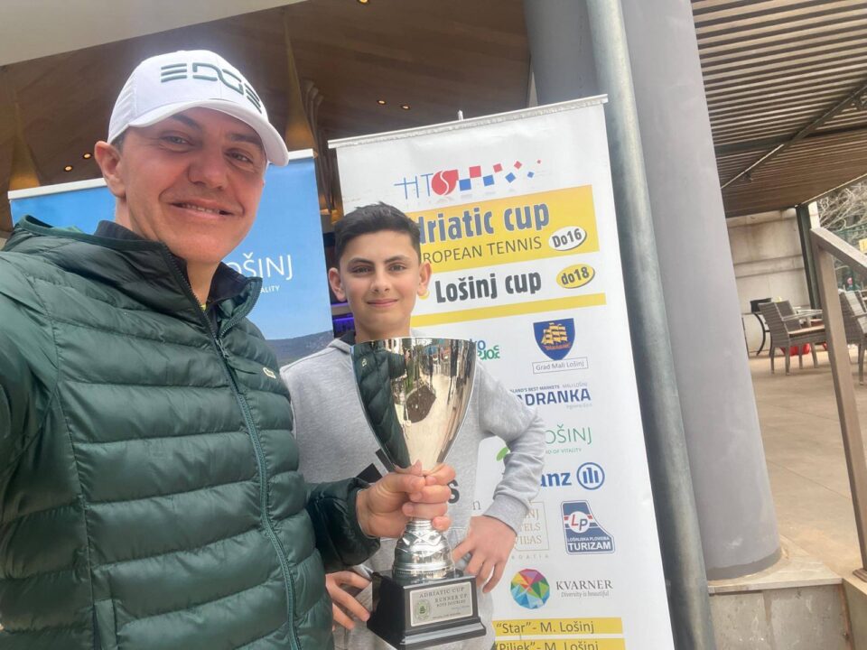 David Arcip, din nou pe podiumul Tennis Europe
