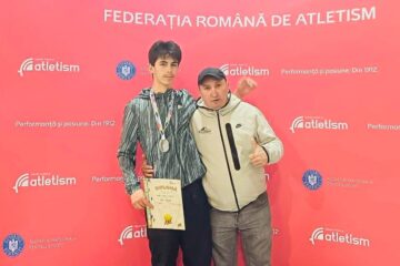 Casian Zară și antrenorul Cristian Prâsneac Casian Zară și antrenorul Cristian Prâsneac