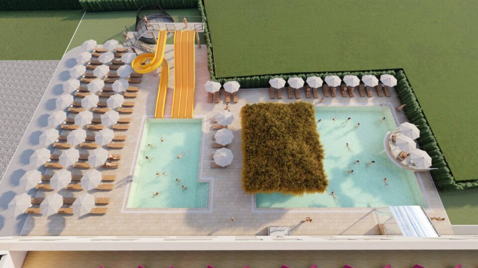 Primăria Dorna Candrenilor a început lucrările la piscinele exterioare de la complexul balneoclimateric din comună