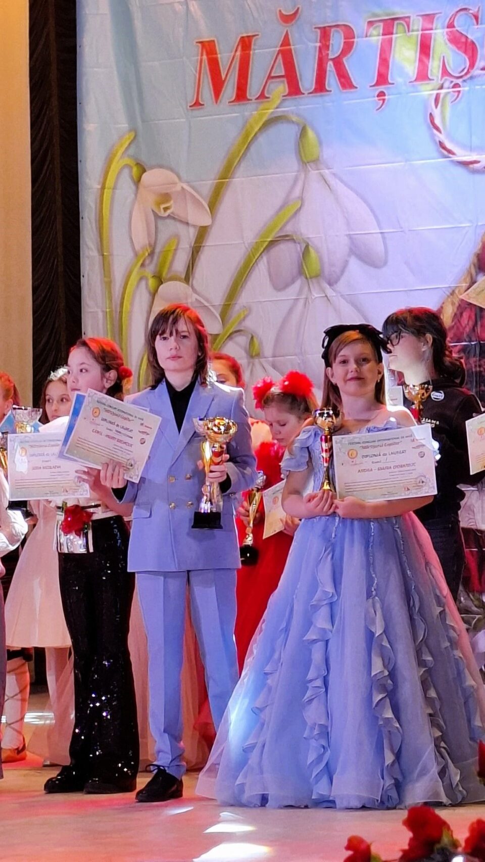 Elevi suceveni, premiați la Festivalul-Concurs Internațional „Mărțișorul Copiilor” de la Chișinău