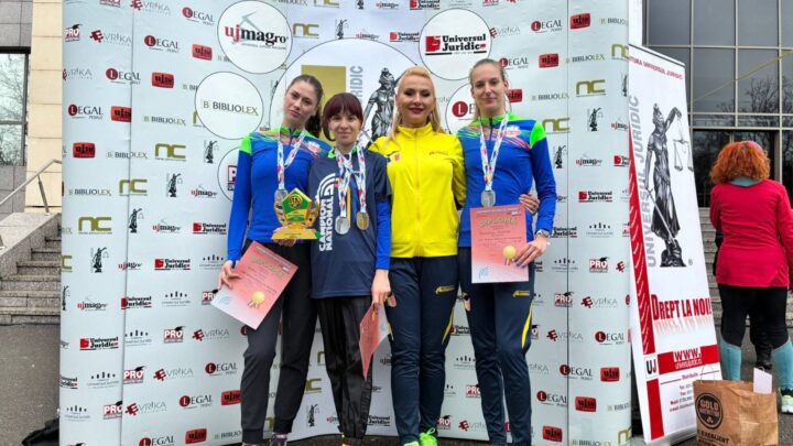 Aur și argint pentru atletele de la CSM Rarăul la Campionatul Național de alergare pe șosea