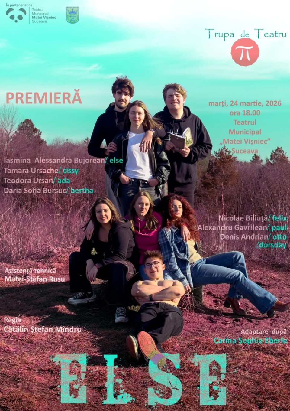 Premieră a trupei liceenilor de la ”Ștefan cel Mare” pe scena TMMVS Premieră a trupei liceenilor de la ”Ștefan cel Mare” pe scena TMMVS