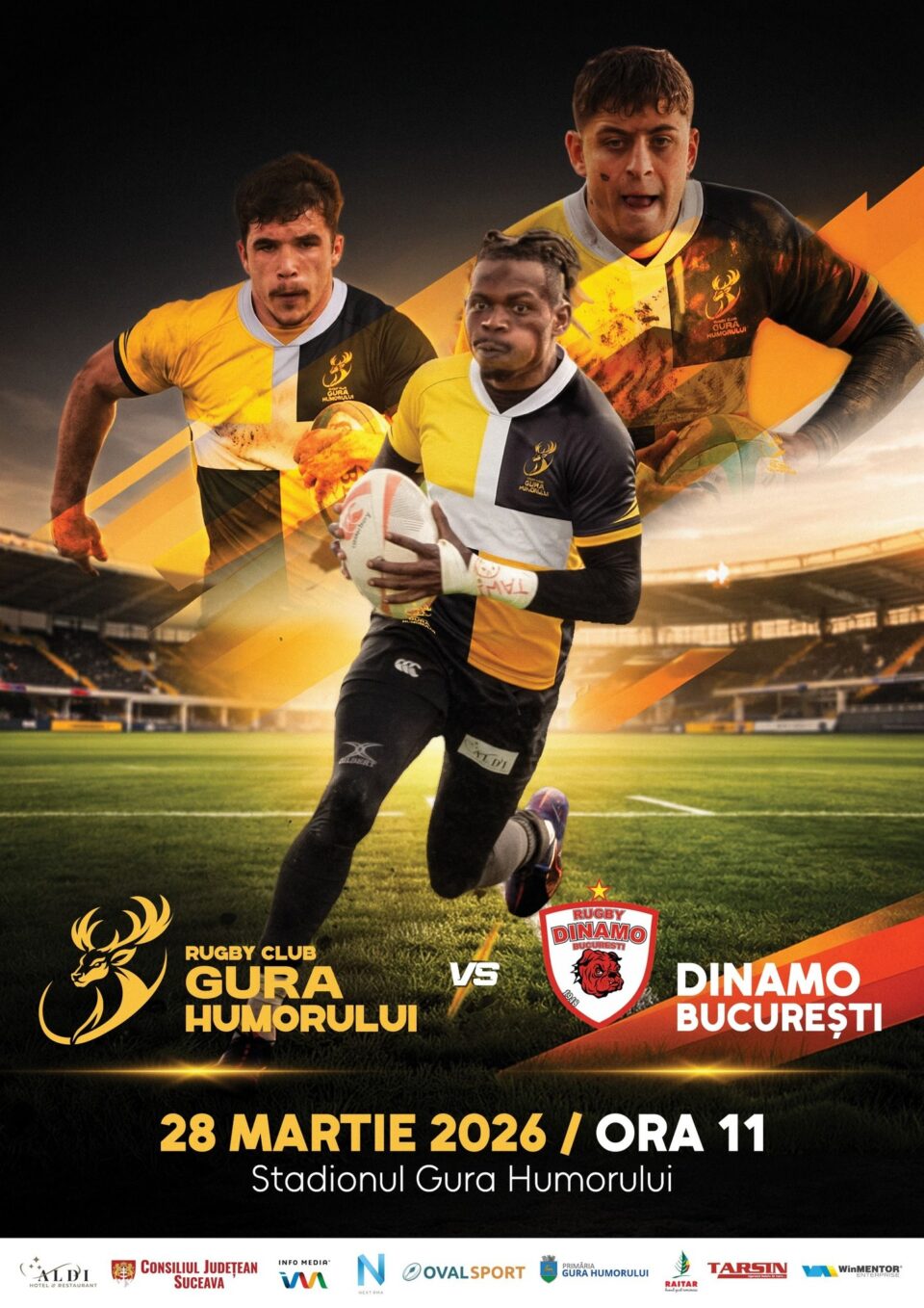 RC Gura Humorului a intrat în săptămâna debutului în prima ligă de rugby – emoții și câteva nume noi pentru meciul cu Dinamo