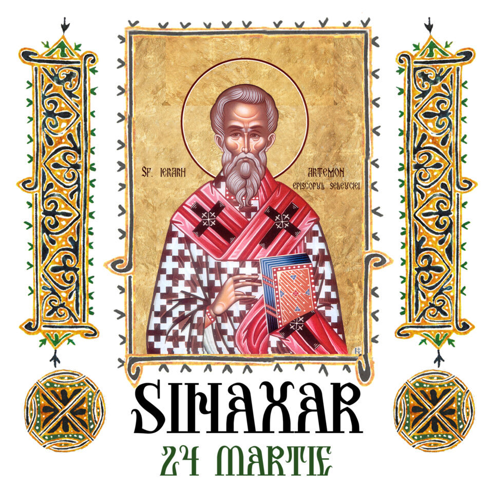 Sinaxar 24 martie 2026