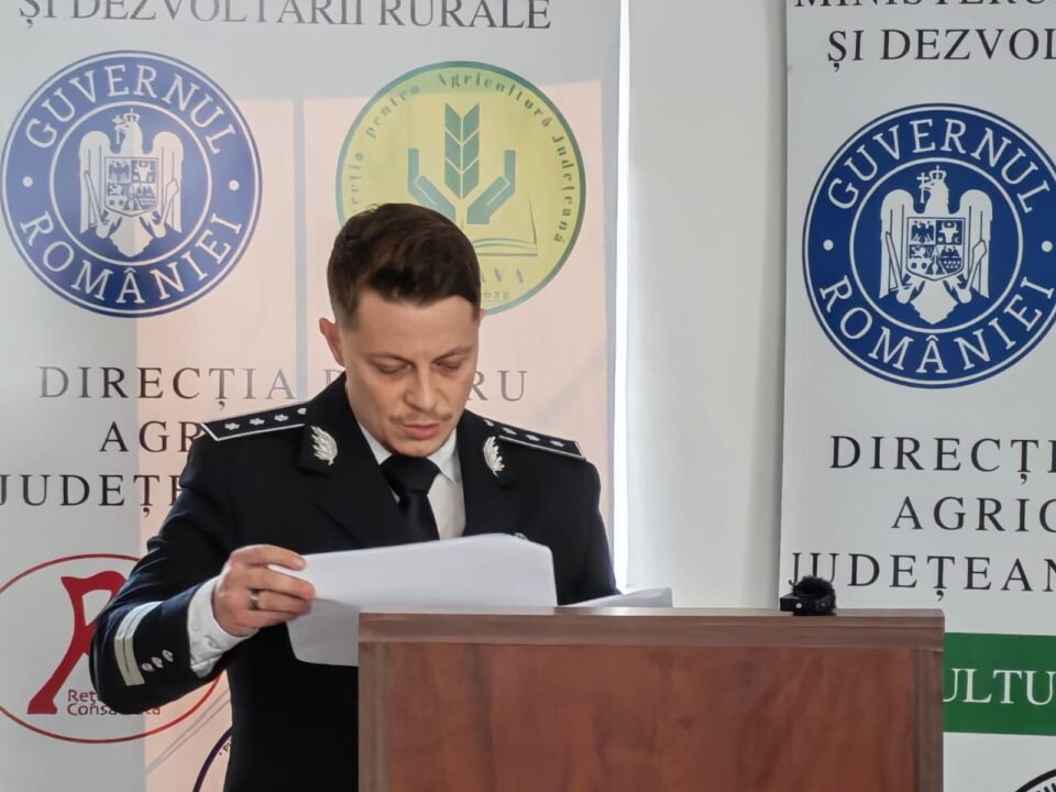 Șeful Serviciului Public de Înmatriculări și Permise Auto, comisar-șef Marius Emilian Rusu