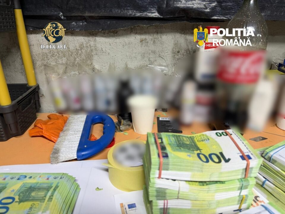 Trei suceveni, reținuți în arest în dosarul privind fabrica de făcut euro de la Burla, unde s-ar fi tipărit 2 milioane de euro