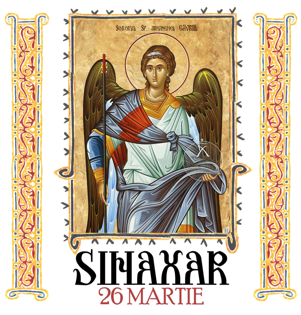 Sinaxar 26 martie 2026 Sinaxar 26 martie 2026