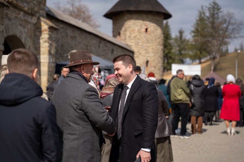 Șoldan a participat la hramul Mănăstirii Moldovița