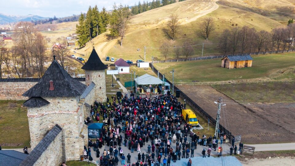 Șoldan a participat la hramul Mănăstirii Moldovița
