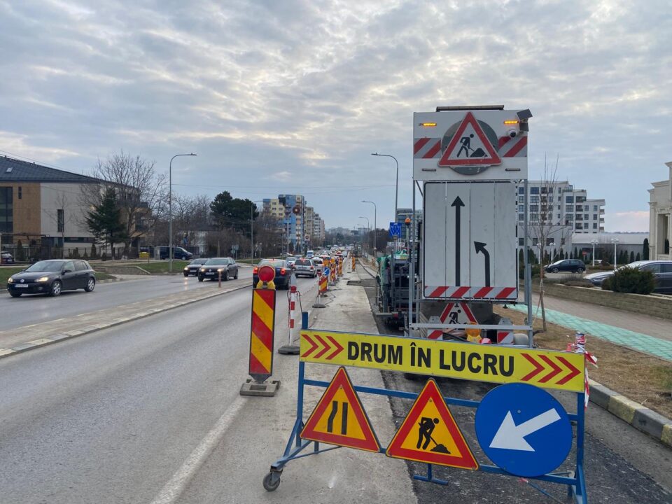 Primăria Suceava, despre lucrările de la bulevardul principal: ”Punem presiune pe constructor”