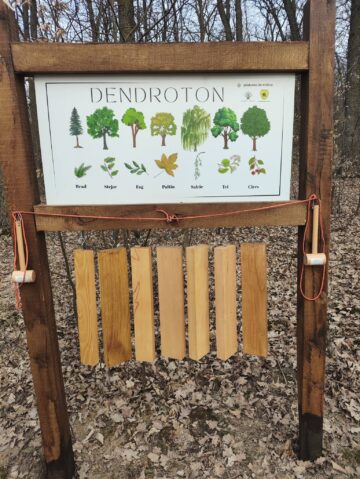 Primii vizitatori ai „Potecii educative Pădurea Burdujeni”