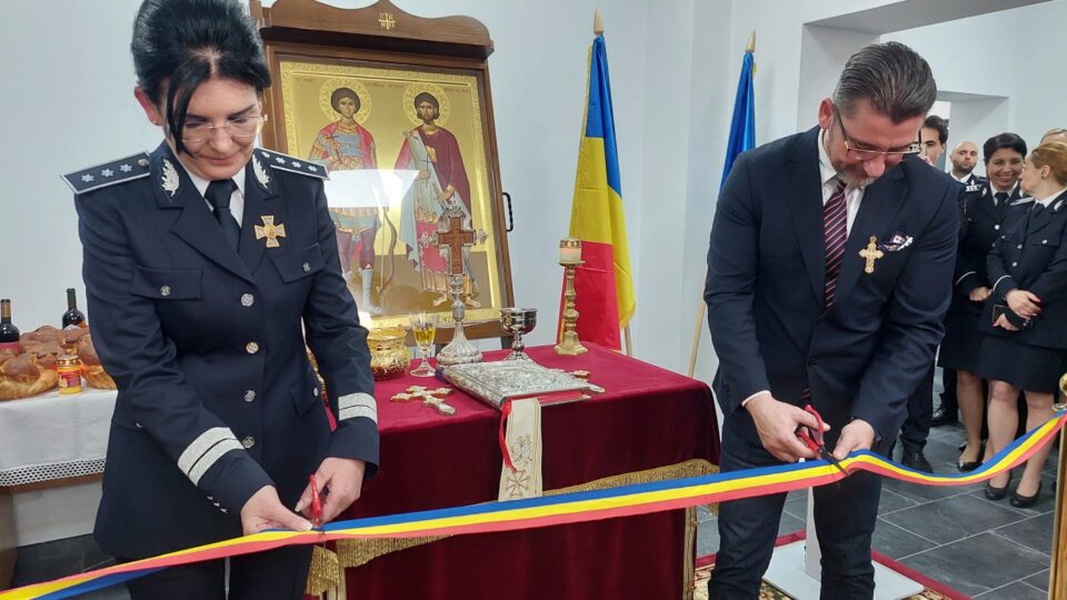 Livia Grigoraș și Traian Andronachi au inaugurat sediul reabilitat al Serviciului Pașapoarte