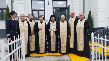 Ceremonia religioasă de sfințire a fost oficiată de PS Damaschin Dorneanul