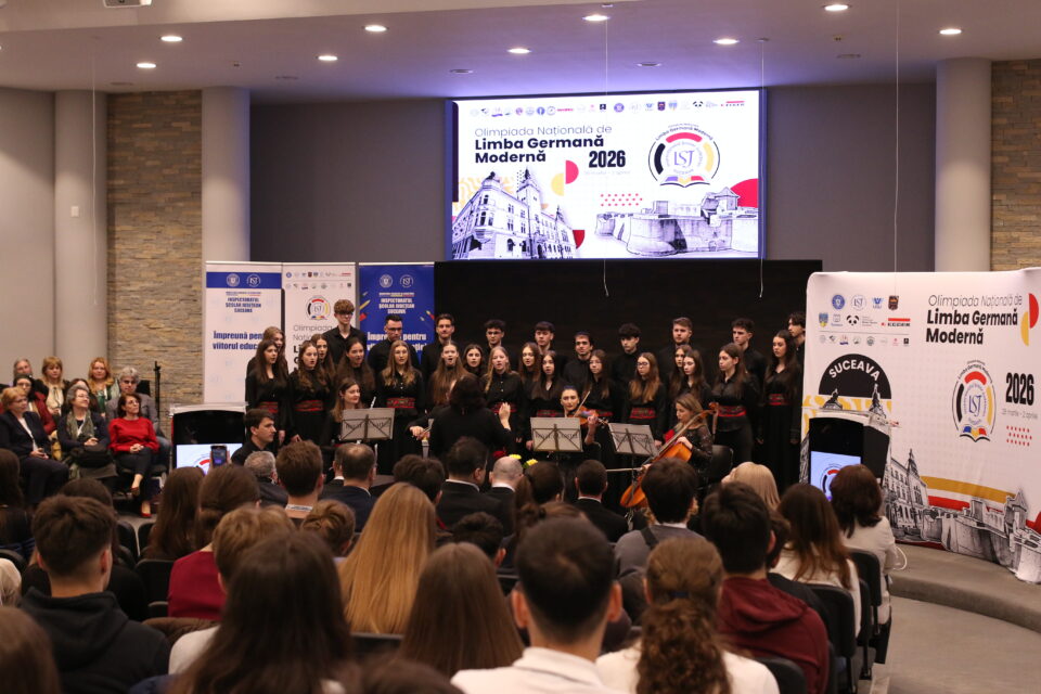 Olimpiada Națională de Limba Germană, în plină desfășurare la Suceava. Foto Oana Sabrina Onofrei Olimpiada Națională de Limba Germană, în plină desfășurare la Suceava. Foto Oana Sabrina Onofrei