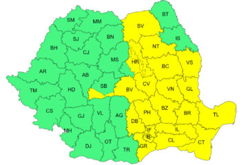 Cod galben 29-30 martie 2026 Cod galben 29-30 martie 2026