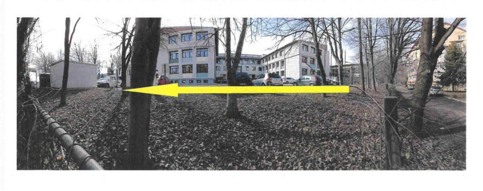 Traversarea incintei Școlii ”Ion Creangă” cu o străpungere rutieră, soluție propusă pentru fluidizarea traficului