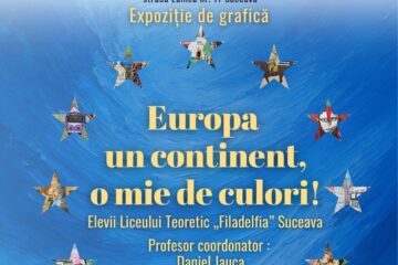 Expoziția de grafică „Europa, un continent, o mie de culori!”, vernisată la Galeria de artă „Zamca”