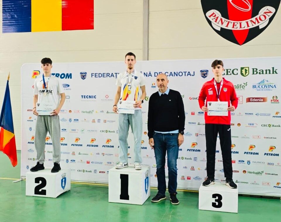 Aur pentru CSM Suceava la Naționalele de Ergometru