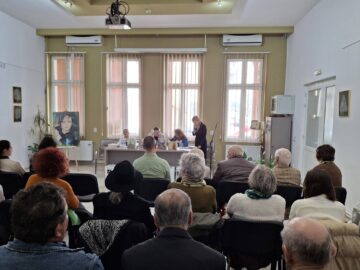 Laureații celei de-a XVII-a ediții a Festivalului Județean de Poezie „Nichita în luna lui marte”, desfășurat la Vatra Dornei