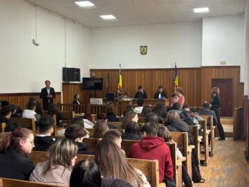 Educație juridică pentru elevii din județ