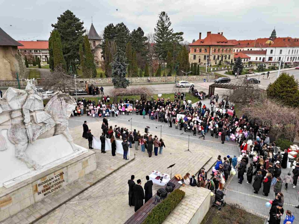 Marșul pentru Viață 2026 la Rădăuți: „Viața, dar al lui Dumnezeu”