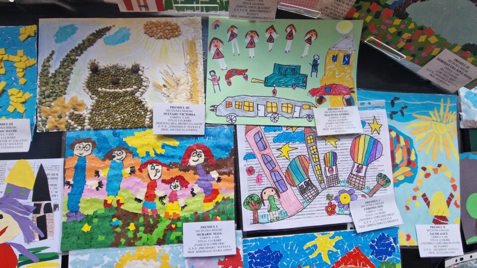 Peste 800 de preșcolari la „Penelul fermecat”. ,,Universul copilăriei”  poate fi explorat vineri, la Universitate