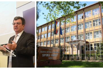 Virginel Iordache, directorul Colegiului ”Spiru Haret”