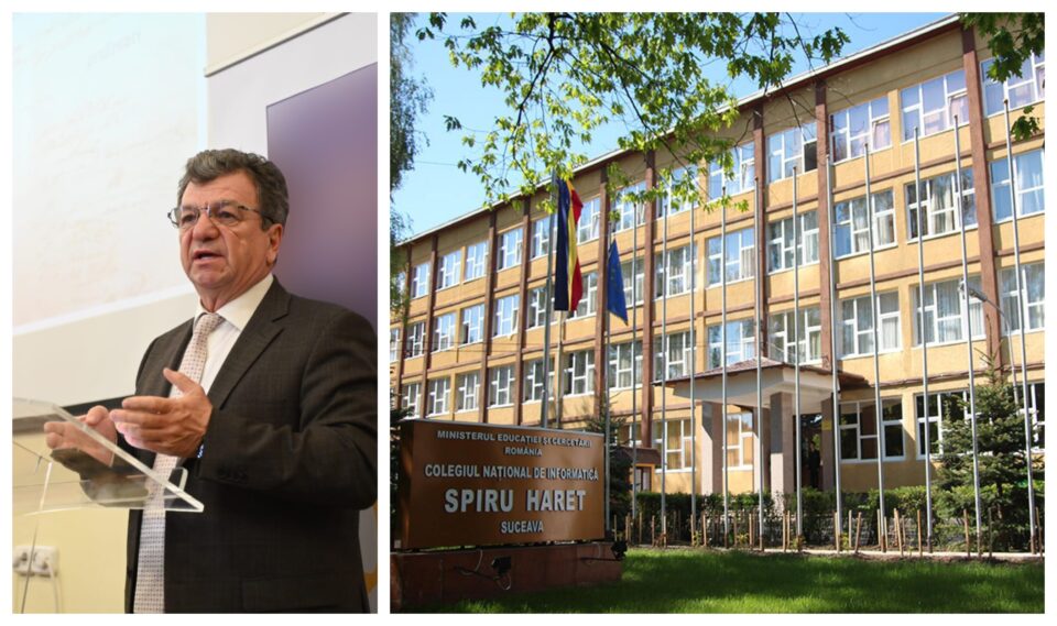 Virginel Iordache, directorul Colegiului ”Spiru Haret”