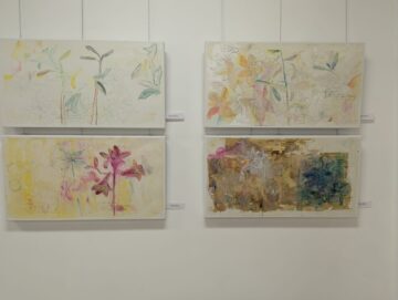 Puritatea crinului din lucrările semnate de artista Doina Mihăilescu trebuie să ne îndemne la meditație