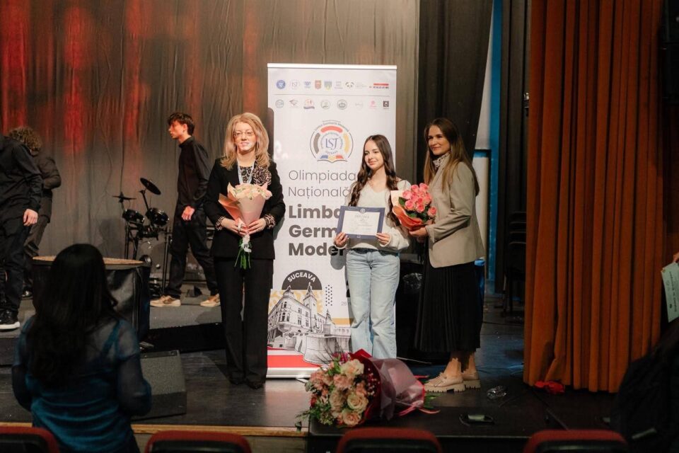 Elevi de la Liceul Filadelfia și de la colegiile „Hurmuzachi” și „Petru Rareș”, laureați cu Premiul I la Olimpiada Națională de Limba Germană Modernă