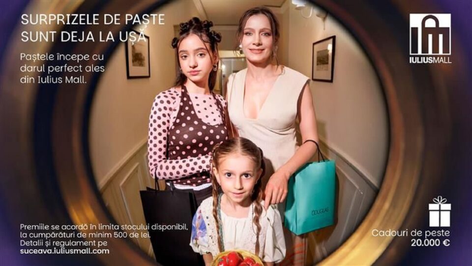 Premii spectaculoase la Iulius Mall Suceava. Marele premiu, un set de electrocasnice