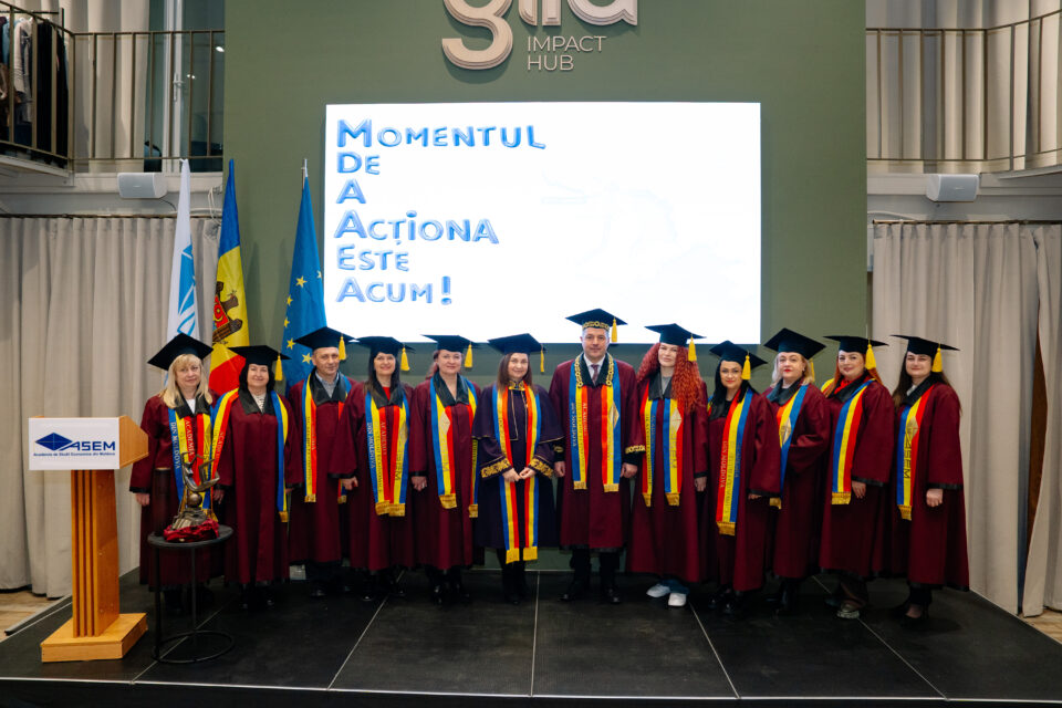 Prof. univ. dr. habil. Veronica Grosu a primit titlul de Doctor Honoris Causa al Academiei de Studii Economice din Moldova