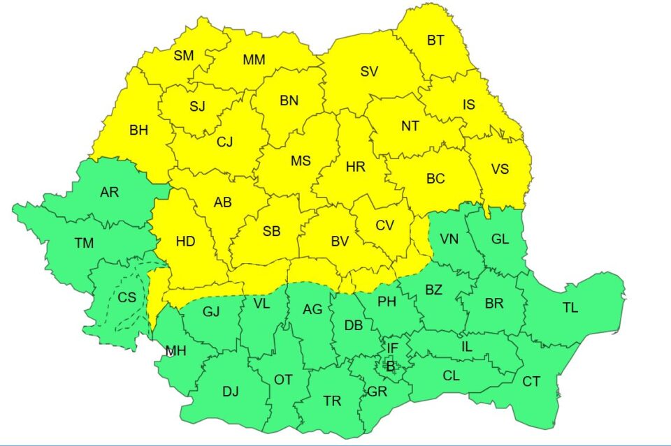 Cod galben 6 aprilie