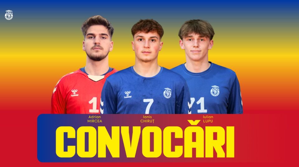 CSU Suceava are trei juniori convocați la reprezentativa României