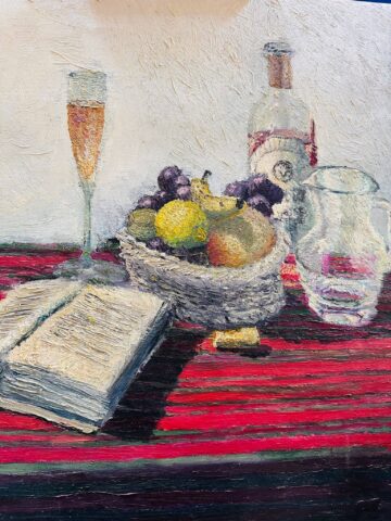 Darius Adrian Ursulean, tânăr artist autodidact, la primul său vernisaj