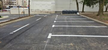 Amenajarea scuarului de lângă fostul restaurant Național din municipiul Suceava a fost finalizată