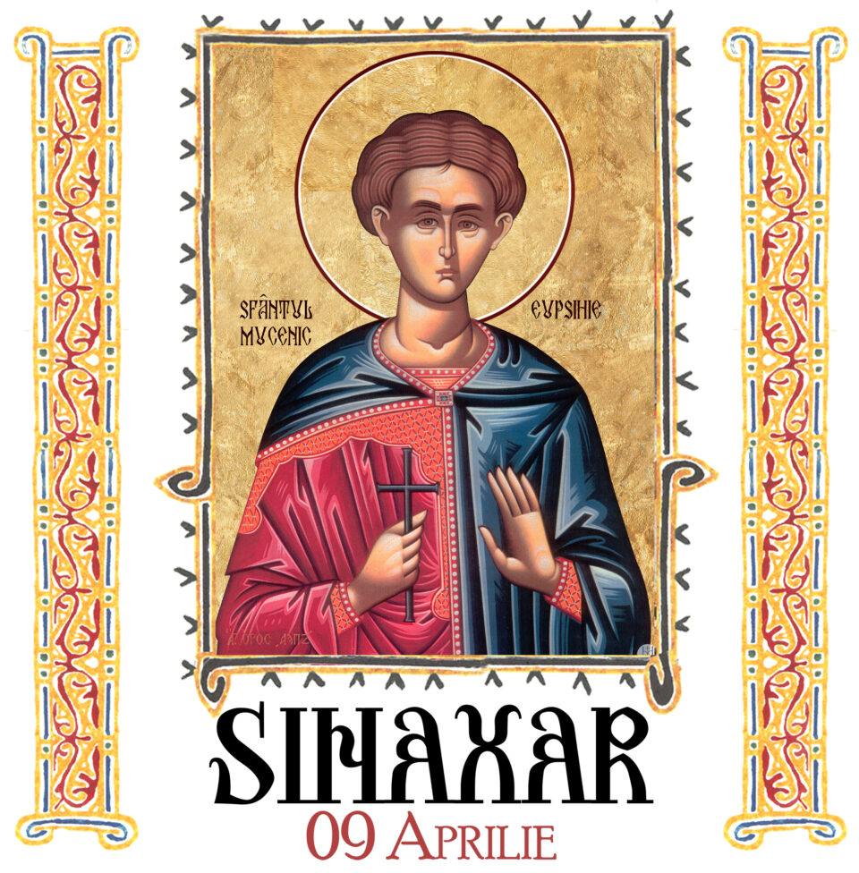 Sinaxar 09 aprilie 2026